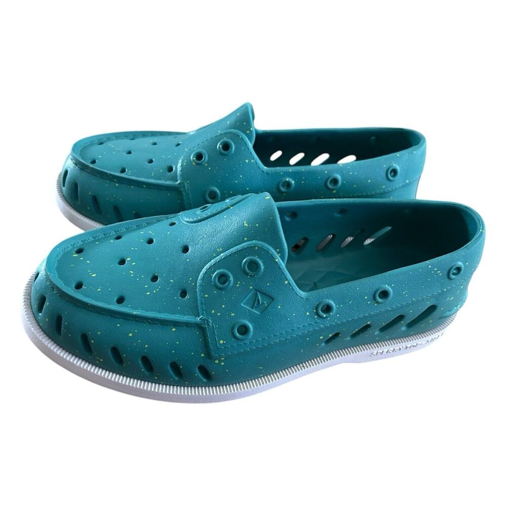 Sperry Top Sider Men Waterproof Boat Shoes A/O‎ Float Size US 6M & 8W Teal
